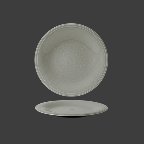 จานกลมปากบาน