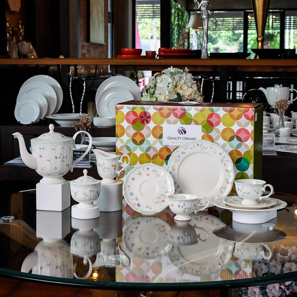 ชุดกาน้ำชา 9 ชิ้น -LA CLARTE