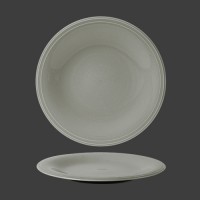 จานกลมปากบาน